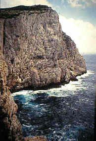 Steilküste Capo Caccia